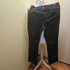 Old Navy Women's Black Kicker Boot-Cut High-Rise Jeans